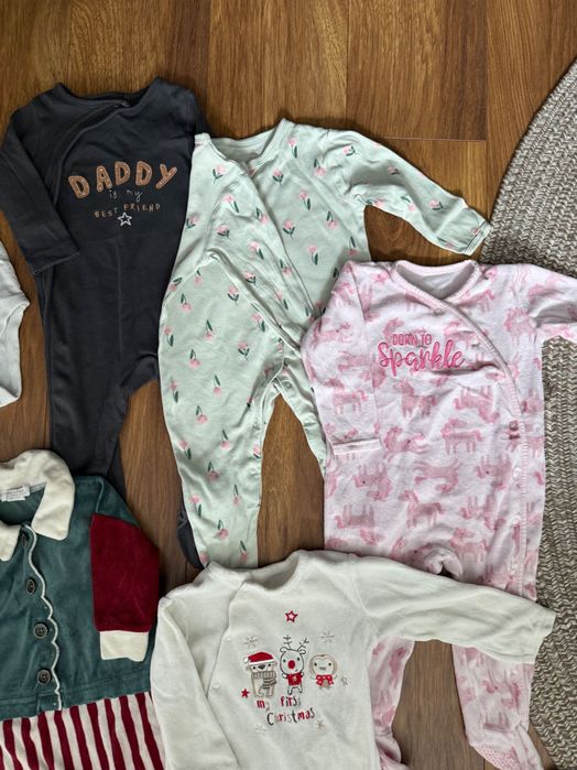 Set haine bebeluși 9-12 luni Crăciun