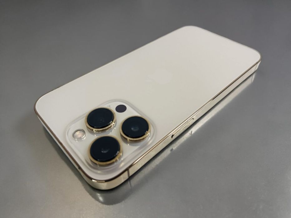 Apple iPhone 13 Pro Max 128GB Gold Перфектен! Гаранция!