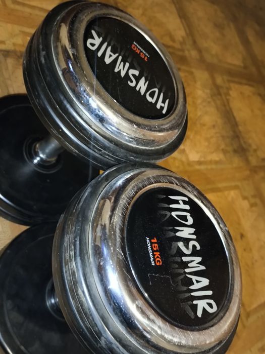 Продам гантели по 15кг