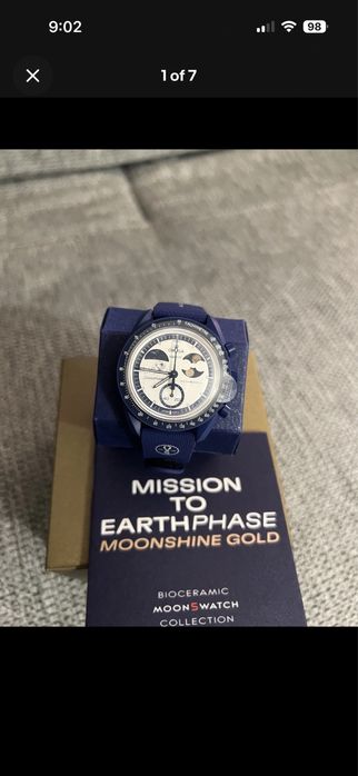 OMEGA x Swatch Mission to Earthphase - Moonshine Gold - Hunter’s Moon