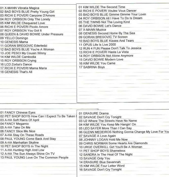 140 CD succese muzicale anii '80 '90 '00