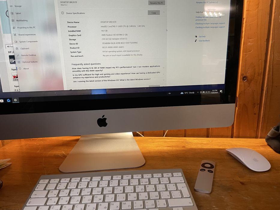 Imac  2011 -27”