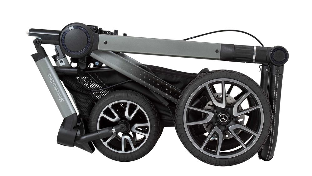 Vand carucior 2 in 1 NOU! Mercedes-Benz Avantgarde GTS Performance Sage Grey cu maner reversibil