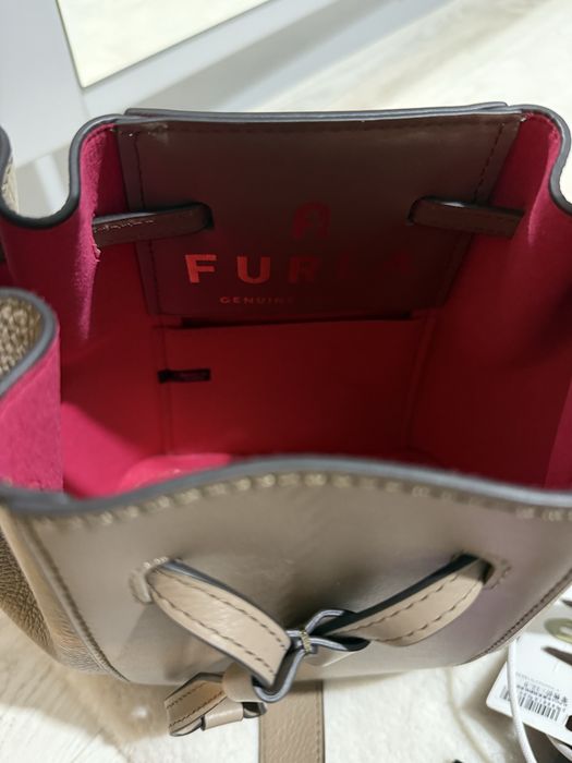 Vand FURLA geanta piele naturala, produs nou bon