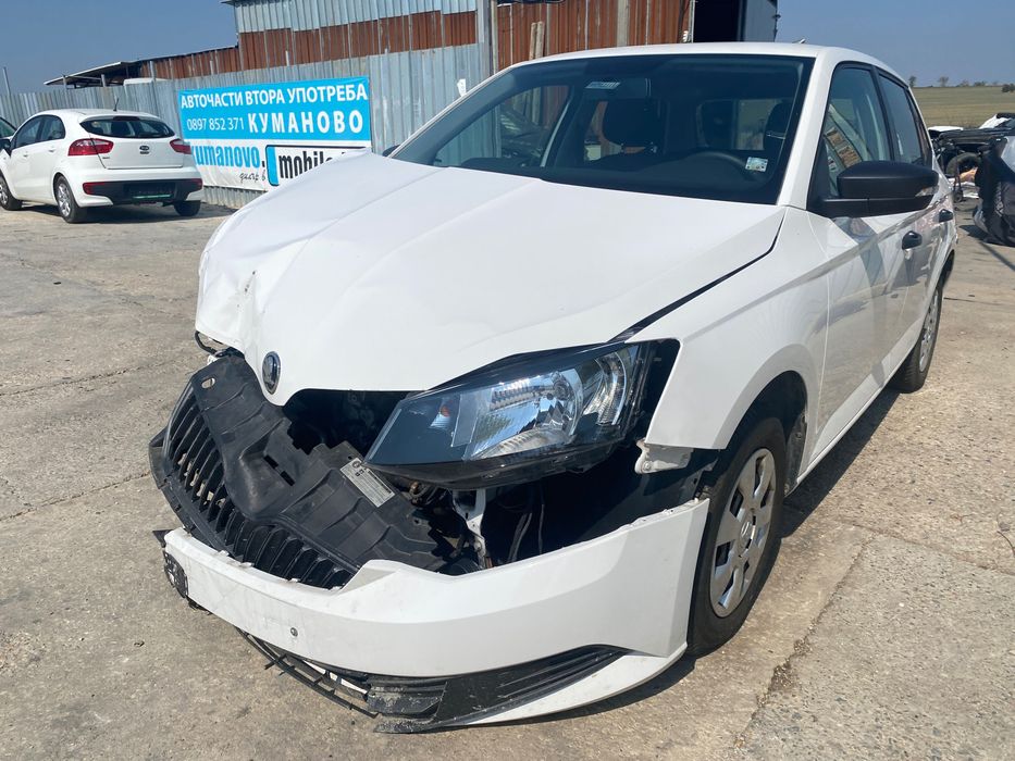 Skoda Fabia 1.4 TDI, 90 кс., 5 ск., двигател CUSB, 2018г., Шкода Фабия