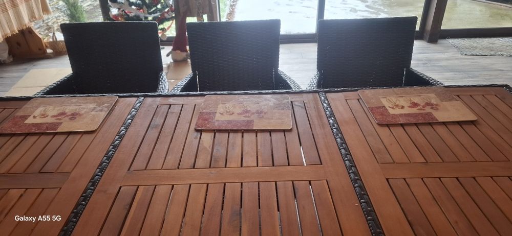 Ратанов градински комплект