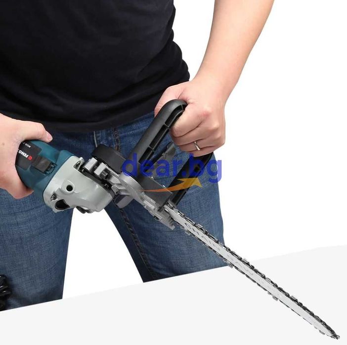 Резачка Приставка за ъглошлайф за рязане на дърва за 115мм