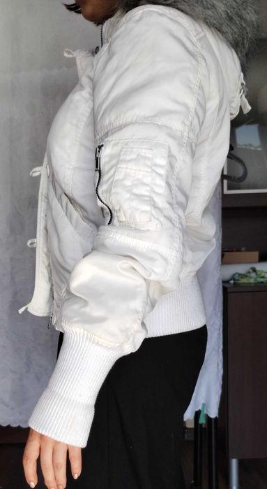 Дамско яке Бомбър. Зимно, Като ново.номер 46.