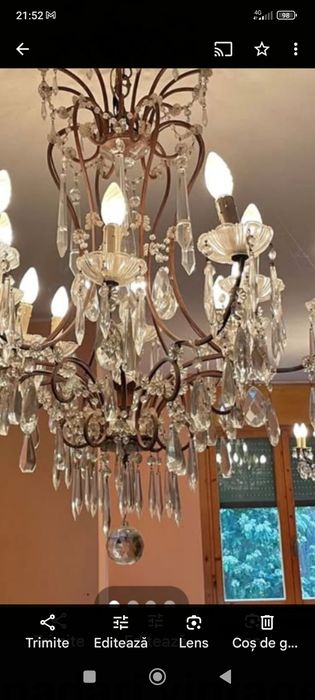 Candelabre origine Italia,