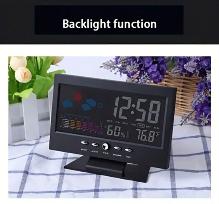 Часовник с прогноза за времето