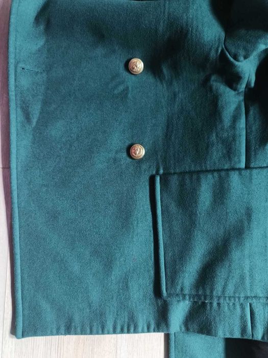 Haina trench coat Balmain wool coat 38fr Made in France