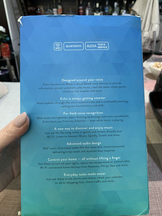 Amazon Echo 1-Виртуален асистент “Akexa”