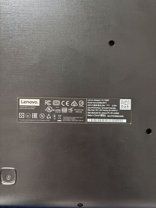 Laptop Lenovo Ideapad