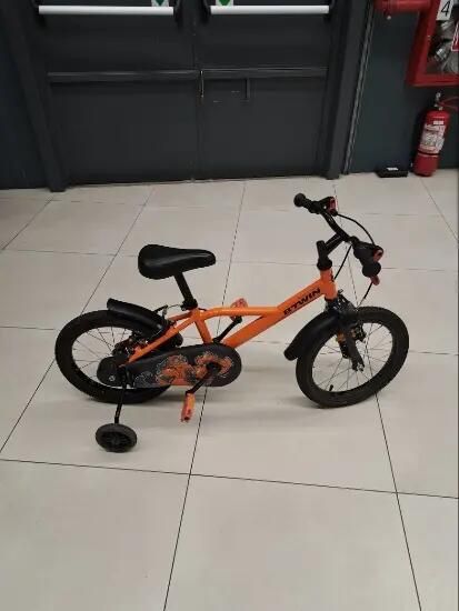 Bicicletă Robot 500 16'' copii 105 - 120 cm - (SecondHand) Decathlon