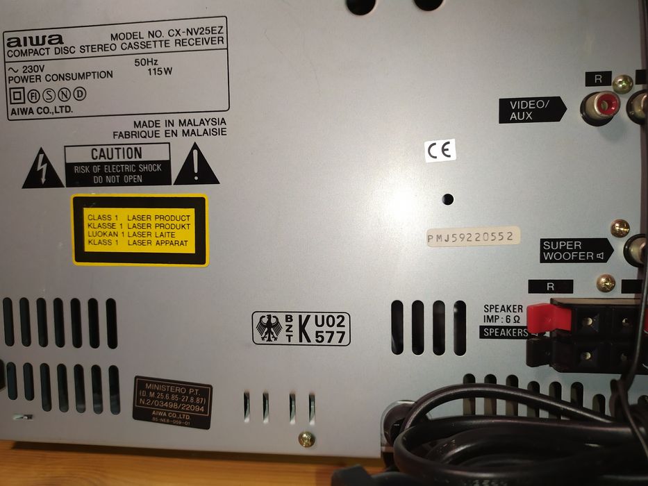 AIWA digital audio sistem NSX-V25