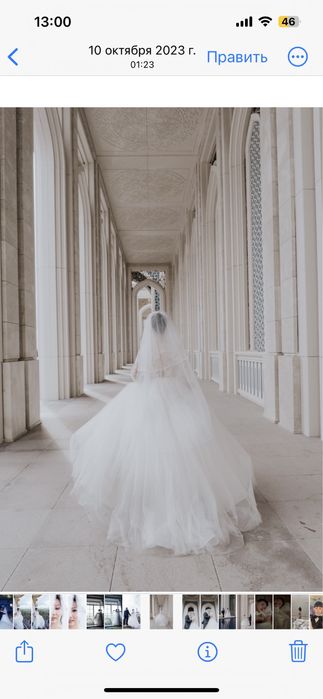Продам шикарное свадебное платье