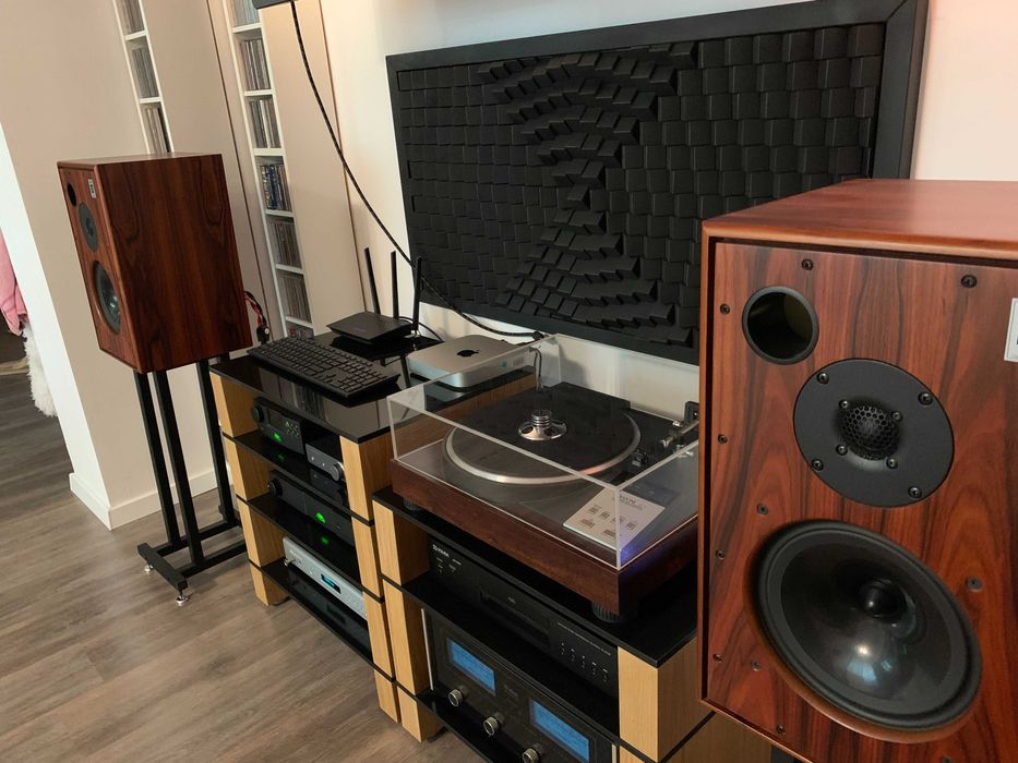 Panel acustic | Sound diffuser din lemn masiv | 60x60 cm