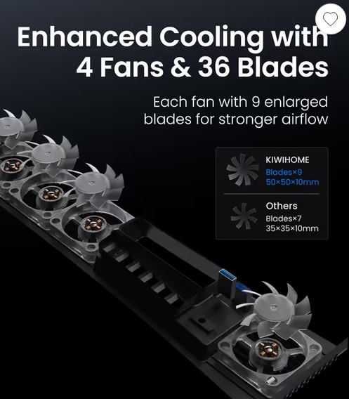 Cooler Playstation 5 PS5 PRO - 2 ventilatoare - Nou !