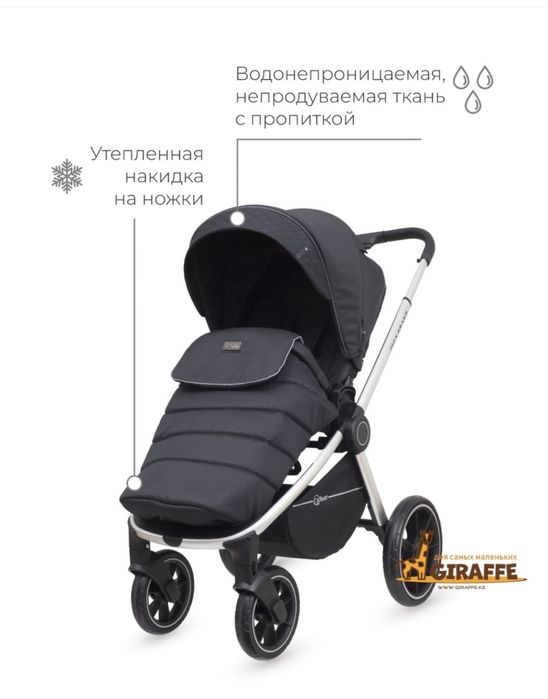 Коляска 2в1. Очень удобная.
