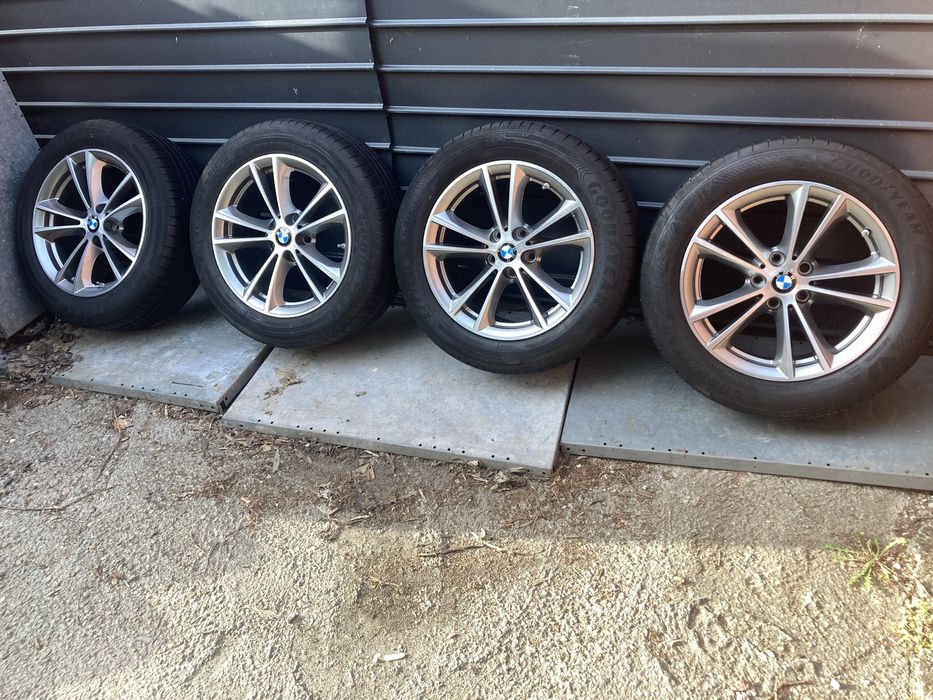 set roti vara Original BMW G30 225 55 17 senzori RDCi Goodyear
