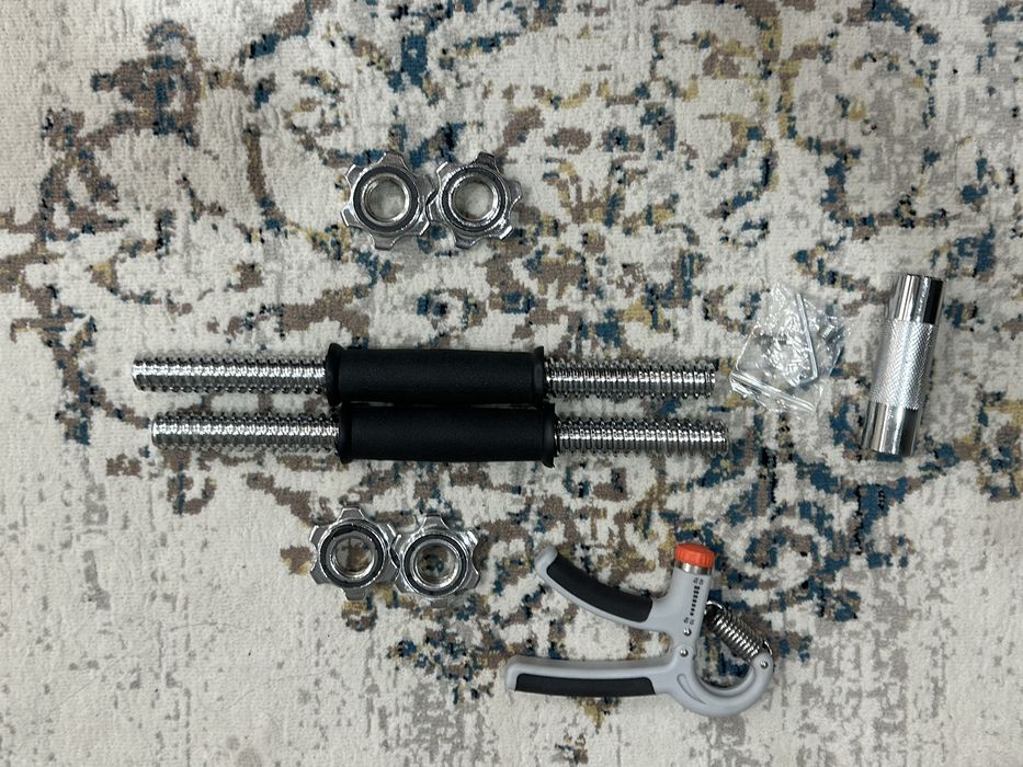 Gantel va shtanga (2in1) set - 15 kg, deyarli yangi