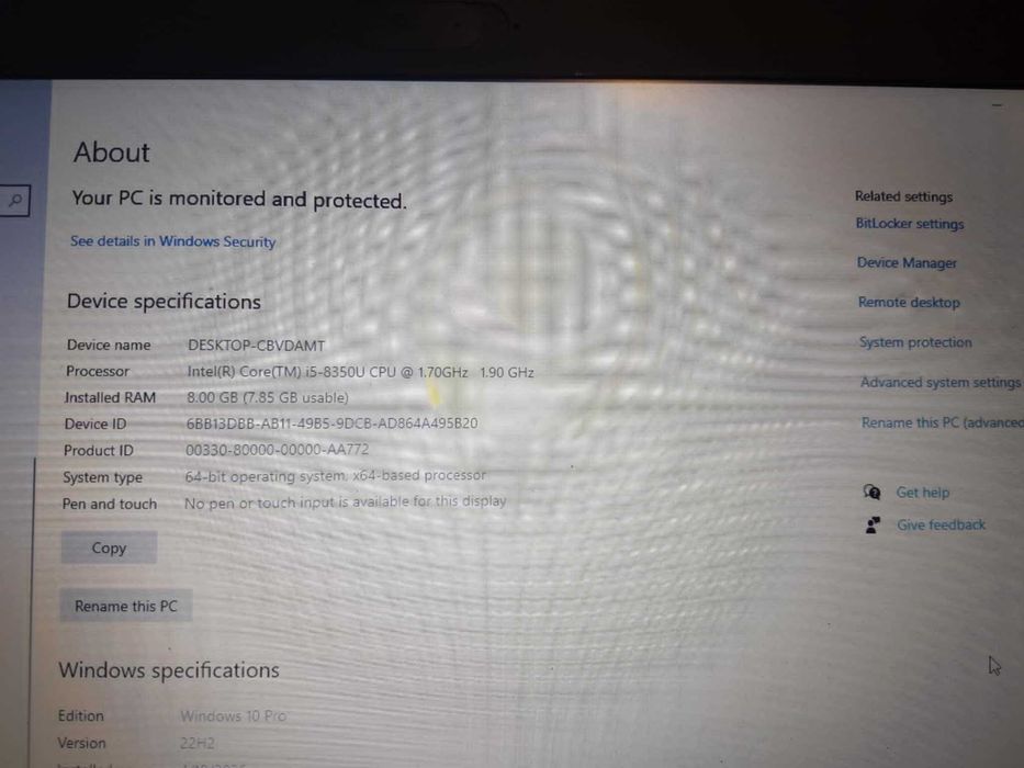 HP ProBook 640 G4 , i5 - 8350 U