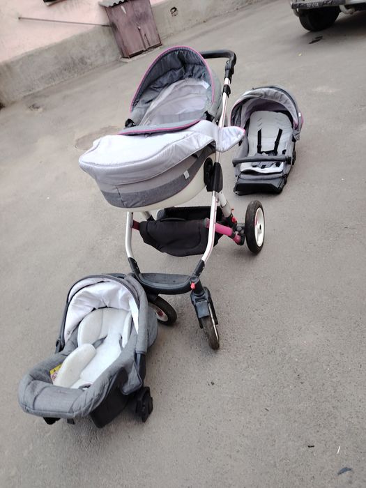 Продам коляску 3 в 1 Adamex