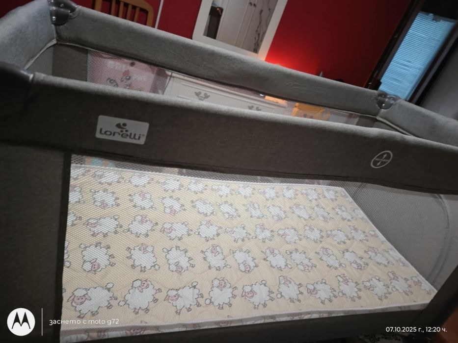 Бебешка кошара с матрак