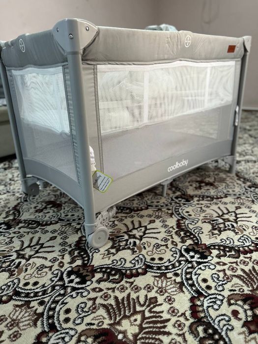 Детская кроватка + бонусом ходунки