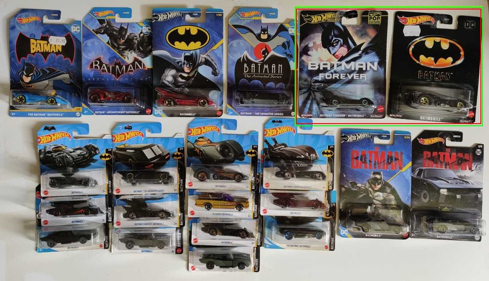 Vand URGENT bulk Hotwheels - seria Batman