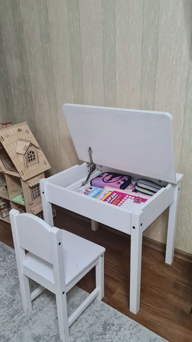 Стол и стул детский Икея