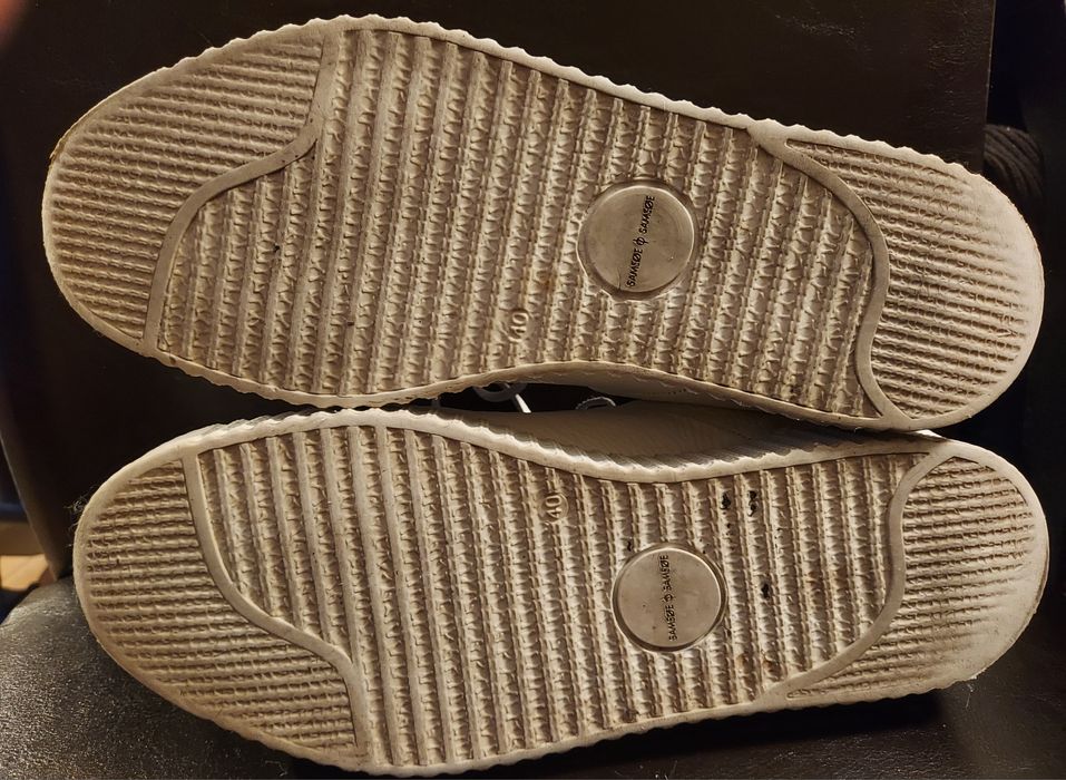 Оригинални обувки Samsoe ф Samsoe естествена кожа 40