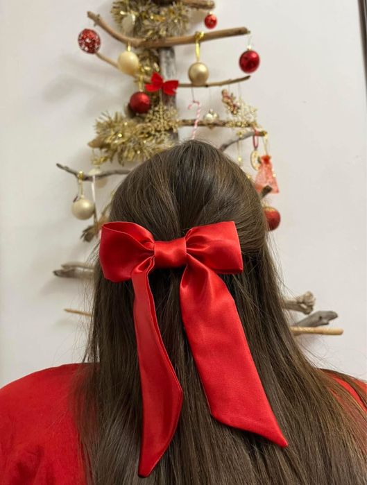 Сатенени панделки за коса