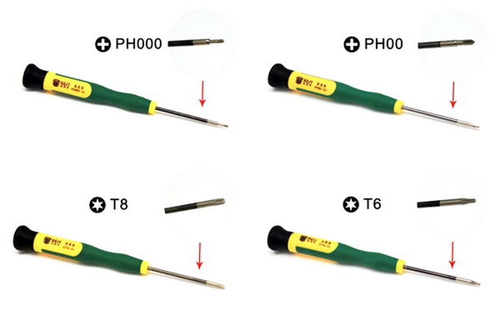 Комплект отвертки STELS за телефон GSM, Samsung, iPhone, Nokia, лаптоп