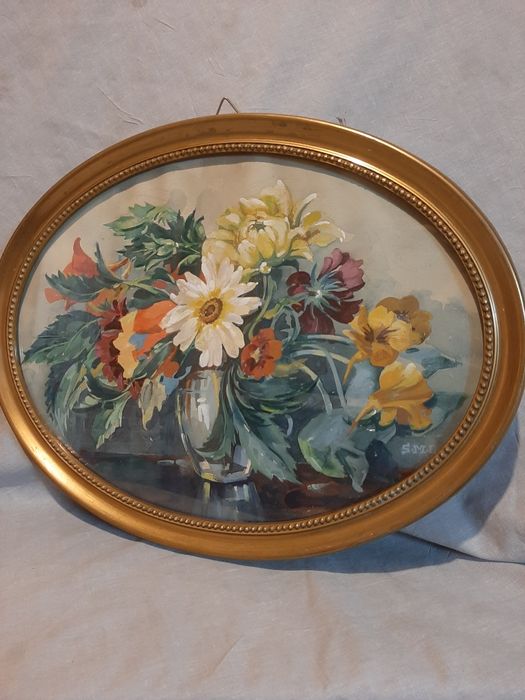 Tablou, pictura pe carton