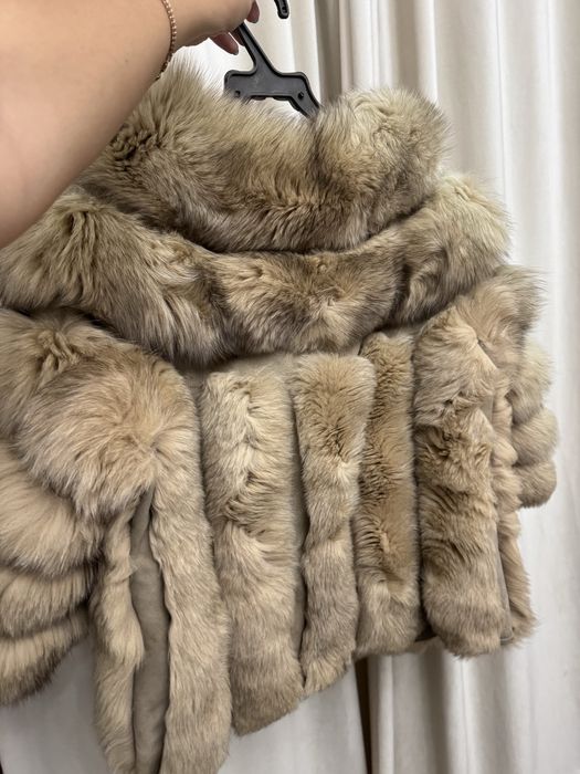 Песец натуральный замша