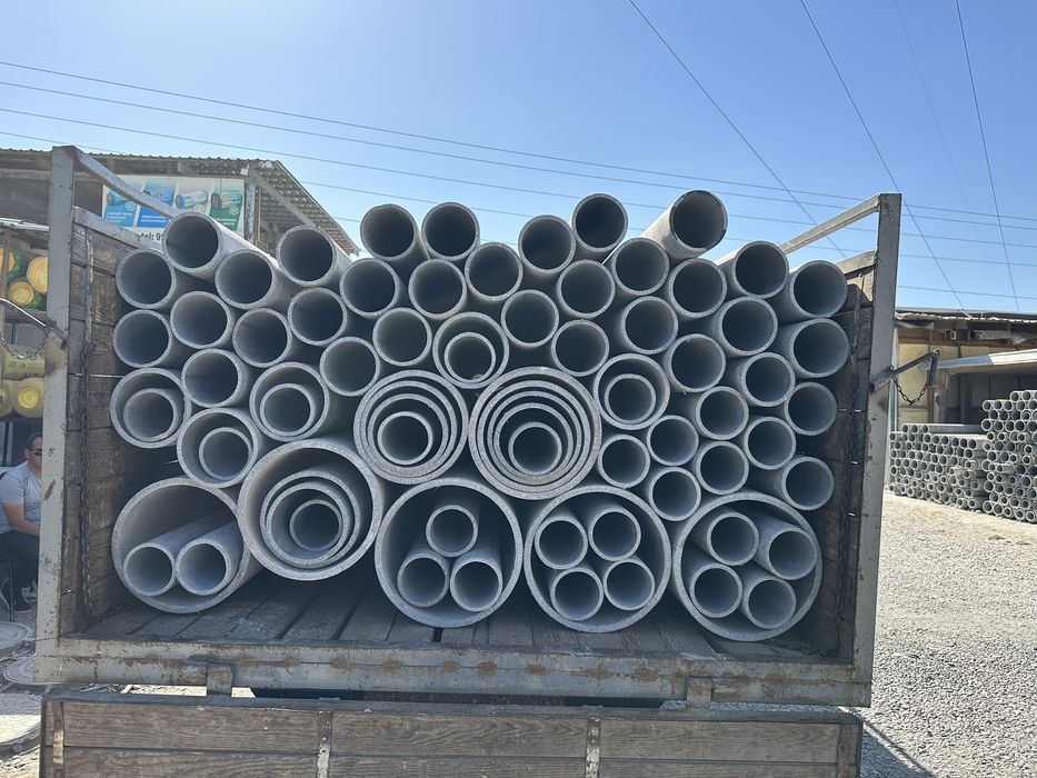 Азбест труба оптом ва чугунный люк в ассортименте