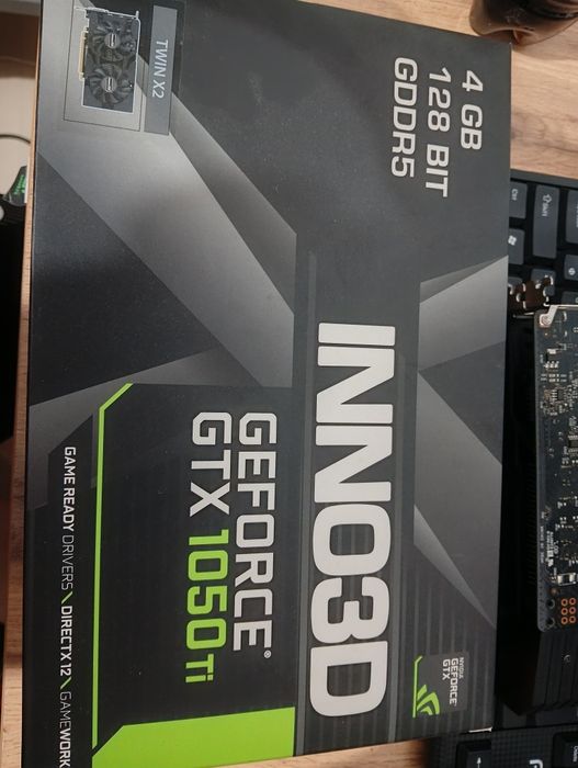 Продам GF-GTX 1050 Ti (INNO3D)