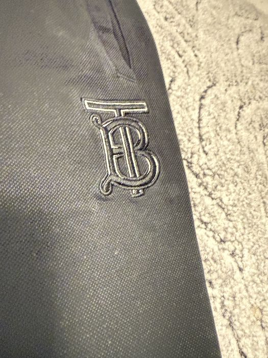 Pantaloni burberry negri