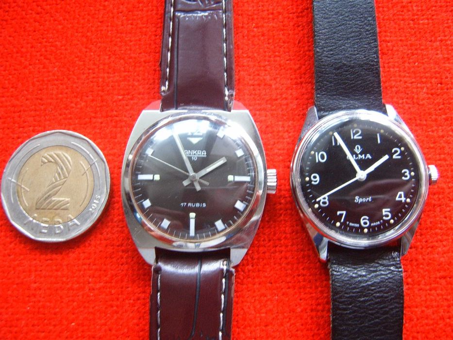 Швейцарски ретро механични часовници - перфектни!