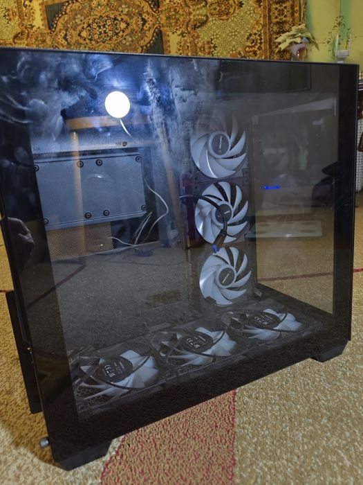 кейс для компа аквариум с rgb кулерами
