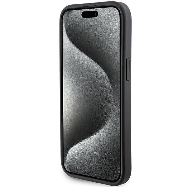 Karl lagerfeld klhcp15sgsachpk iphone 15 / 14 / 13 6.1" black hardcase