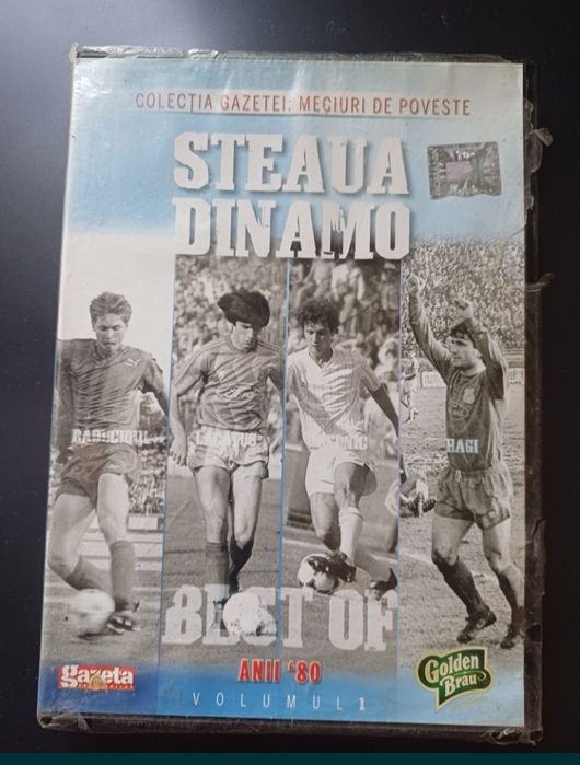 Dvd Maradona Dobrin Steaua Bucuresti Hagi