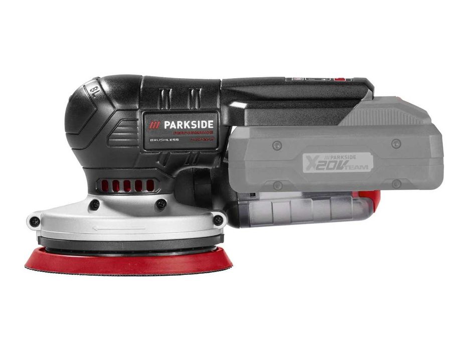5г.ГАРАНЦИЯ Акумулаторна ексцентрикова шлайфмашина Parkside Perfomance