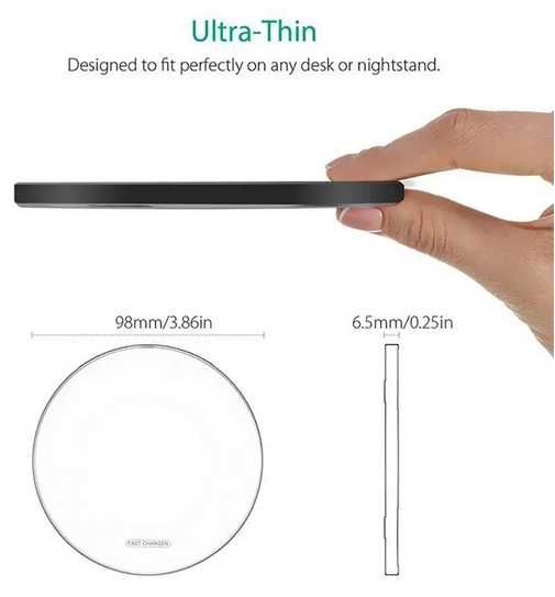 безжично зарядно за LG, Iphone , Samsung , Xiaomi