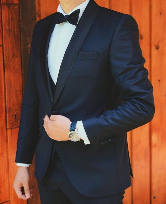 Costum complet BAGGI Albastru/Bleumarin