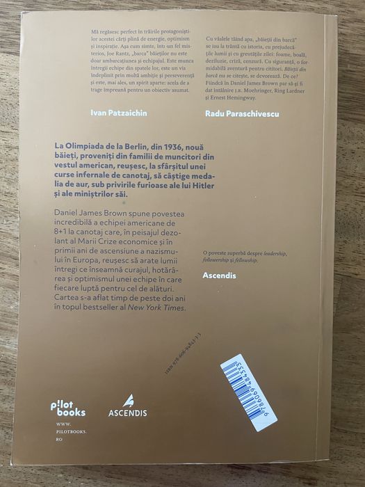 Carte Baietii din barca