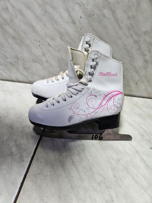 Patine gheata 106 patinaj artistic  Crowned marime 33  ( 21,6 cm)