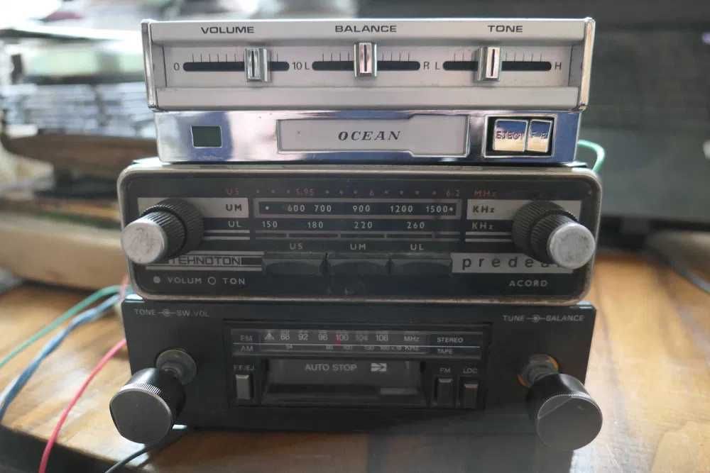 SUNREX CEA200 Cassette Car Stereo Tape Player Auto Reverse Casetofon OCEAN Masina Vintage Retro