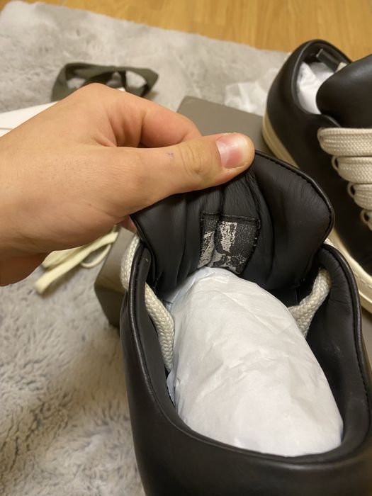 Rick Owens Jumbo Laces Low